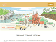 Tablet Screenshot of drivevietnam.com